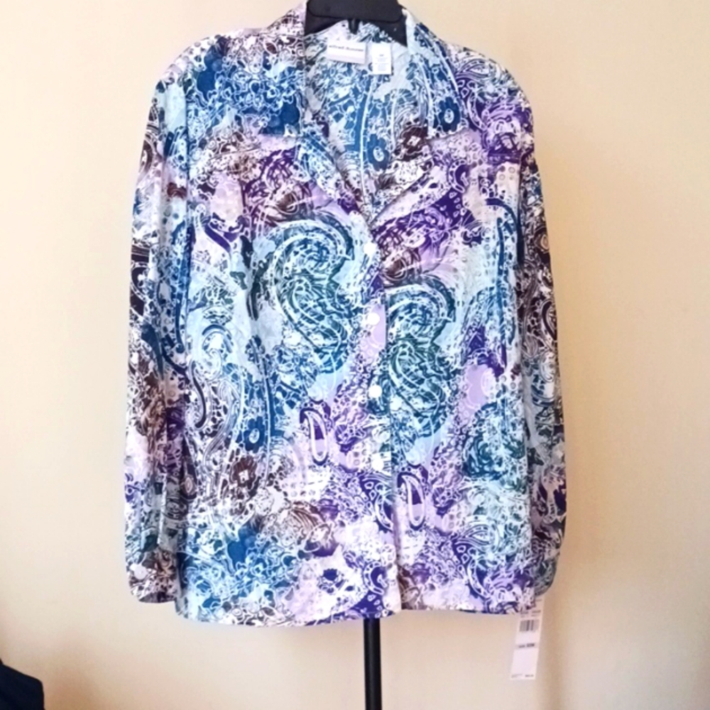 Alfred Dunner plus size top 👌
